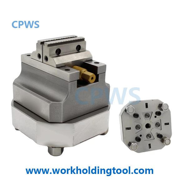 Details about   1X Top quality EROWA 3R CNC Self-centering Vise Electrode Fixture Machining Tool 