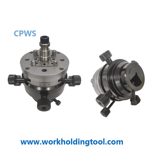 CPWS®-EDM changeable adjustable holder with EROWA centering plate