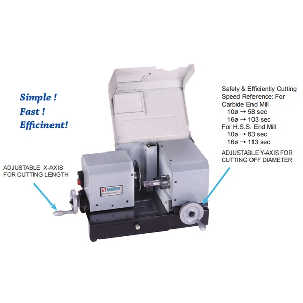 VEC-20 Rods Cutting-Off Unit Vertex Machine Tools China manufacturer ...